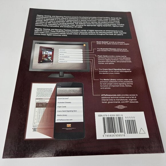 Rigging Hoisting Signaling Practices Paperback Book Crane Transportation NJATC - Picture 2 of 10